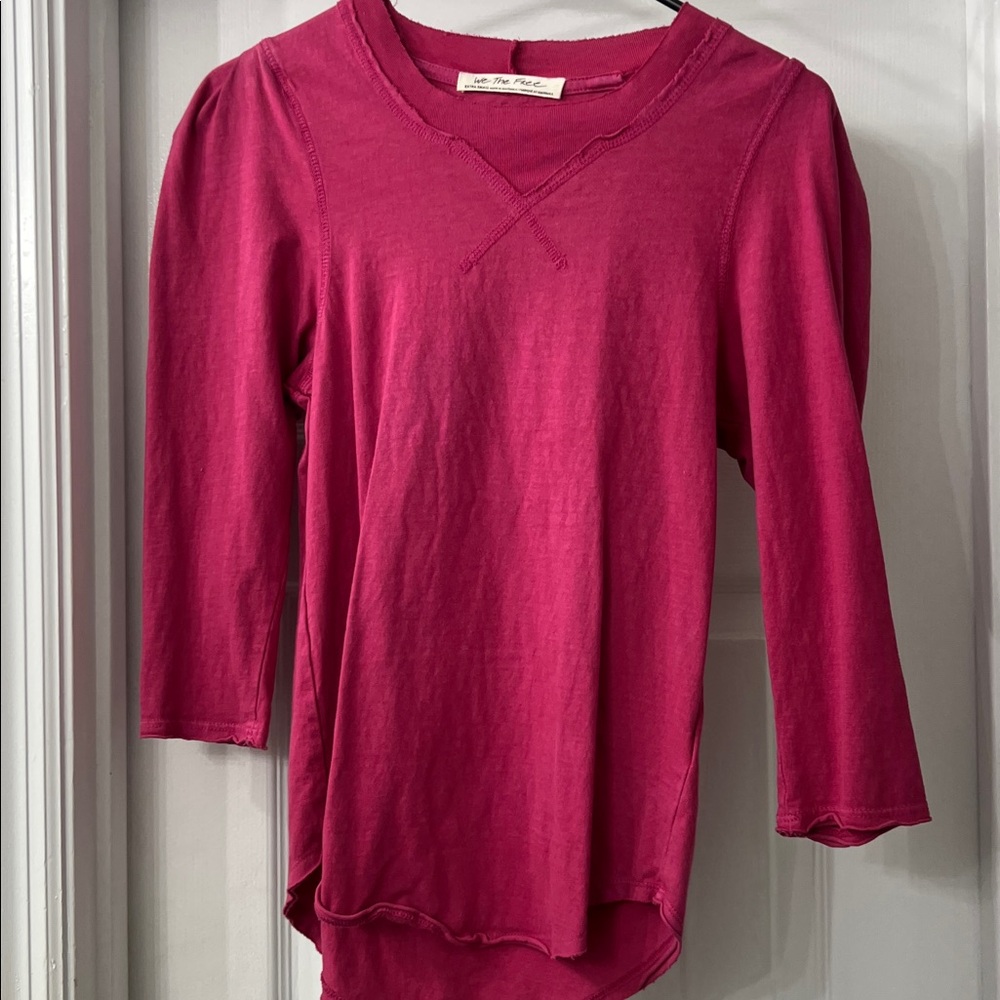 We The Free Fuchsia Top